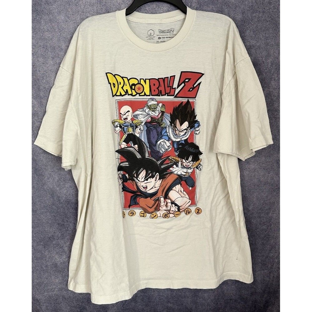 Dragon Ball Z Toei Animation Bird Studio Graphic T-Shirt DragonballZ Men’s 3XL